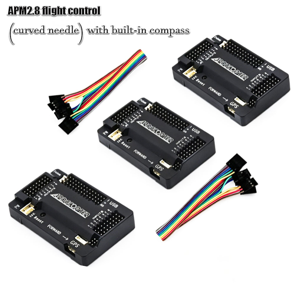 Fpv Drone Battery - APM 2.8 บอร์ดควบคุมการบิน โมดูลเข็มทิศในตัวสำหรับโดรนมัลติโรเตอร์ RC FPV