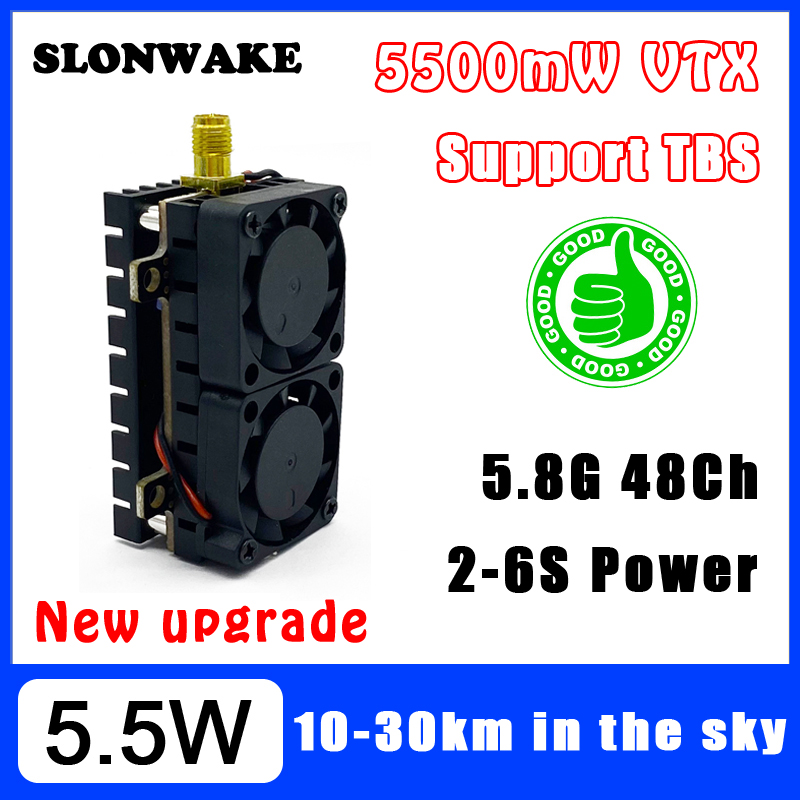 Fpv Drone Vtx - ยาว 5.8GHz 5.5W เครื่องส่งสัญญาณ VTX 48CH