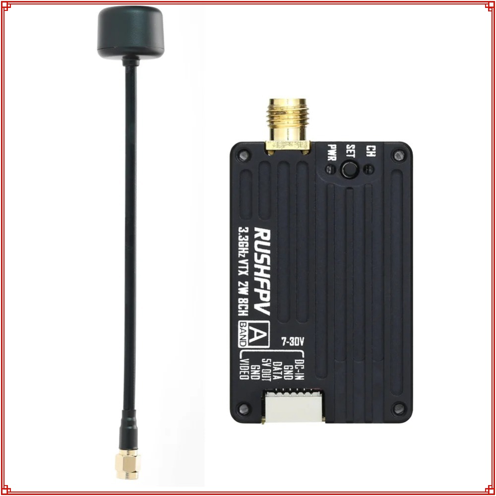 2026 ใหม่ RUSHFPV 3.3G 2W VTX  - Fpv Drone Vtx บทวิจารณ์และราคา
