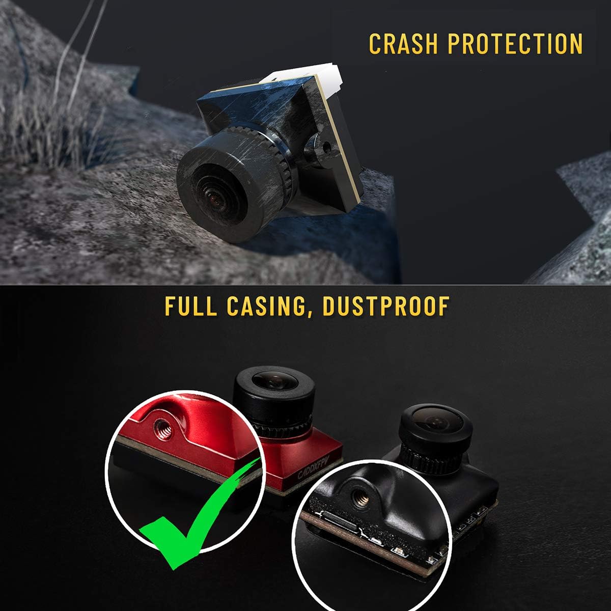 CADDX ไมโคร FPV กล้อง Ratel 2  - Fpv Drone Camera บทวิจารณ์และราคา